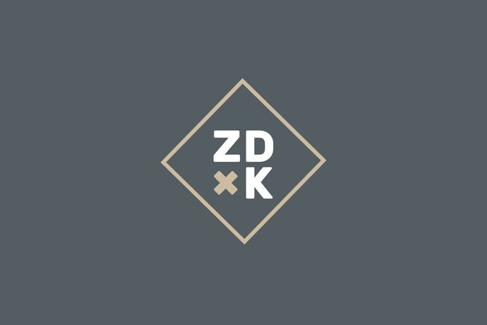 Das Logo der Arztpraxis auf dunklem Hintergrund
