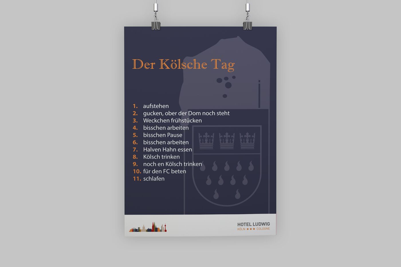 11 Punkte die einen kölschen Tag ausmachen