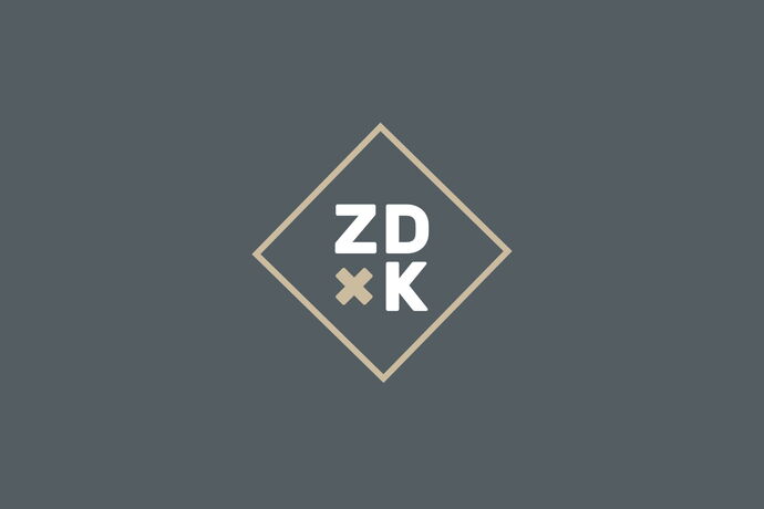 Das Logo der Arztpraxis auf dunklem Hintergrund